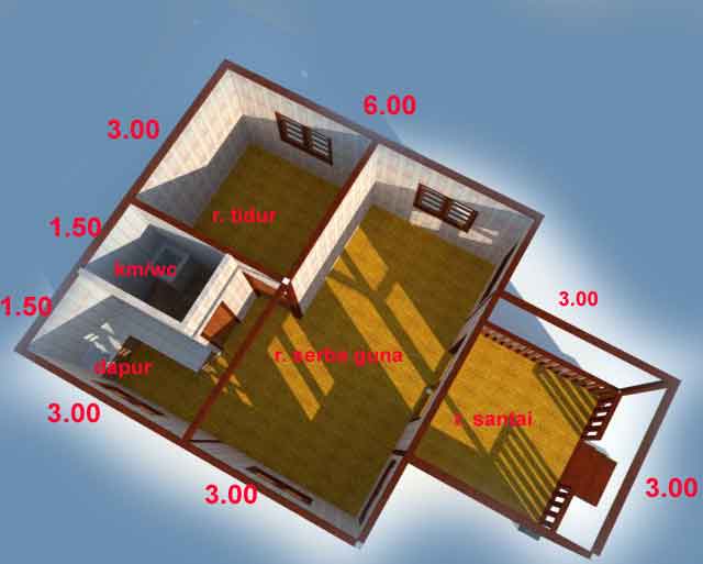 Gambar Desain Rumah Panggung Kayu